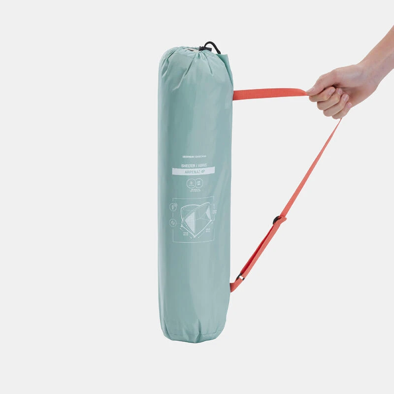 Quechua Abri à Arceaux De Camping - 4 Places - Arpenaz 4P 2 Quechua Abri à Arceaux De Camping - 4 Places - Arpenaz 4P – Image 2