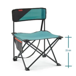 Quechua CHAISE BASSE PLIANTE DE CAMPING MH100 Bleue 13 Quechua CHAISE BASSE PLIANTE DE CAMPING MH100 Bleue -Quechua chaise basse pliante de camping mh100 bleue 3