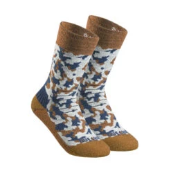 Quechua Chaussettes Chaudes De Randonnée - SH100 MID - Enfant X2 Paires -Quechua chaussettes chaudes de randonnee sh100 mid enfant x2 paires 2