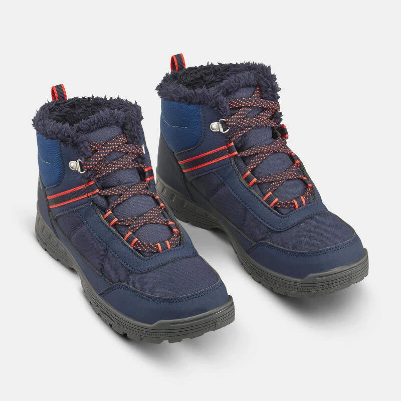 Quechua Chaussures Chaudes Et Imperméables De Randonnée SH100 Lacet - Enfant 35-38 2 Quechua Chaussures Chaudes Et Imperméables De Randonnée SH100 Lacet - Enfant 35-38 – Image 2