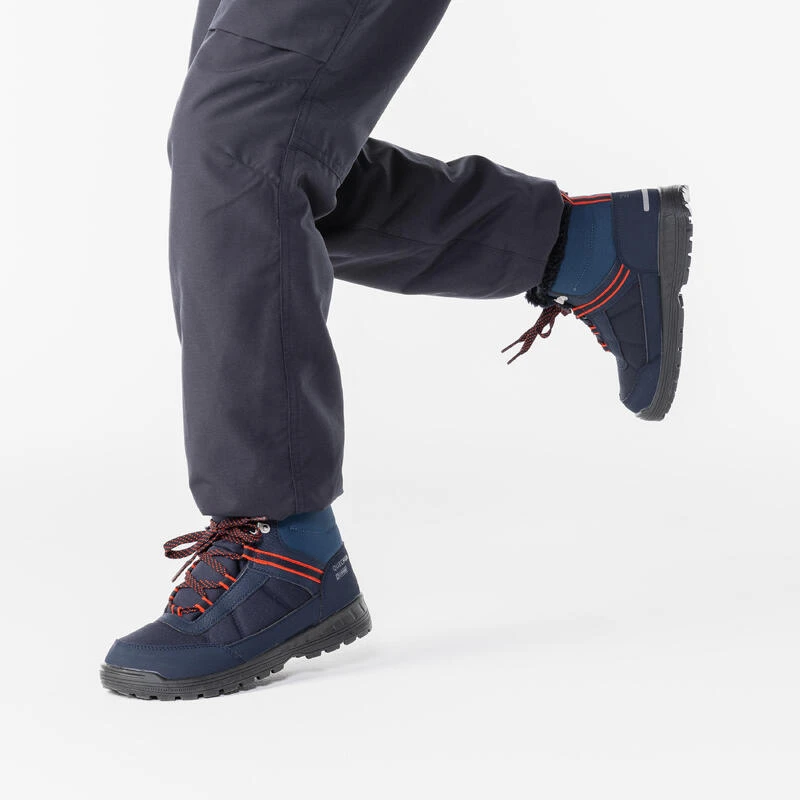 Quechua Chaussures Chaudes Et Imperméables De Randonnée SH100 Lacet - Enfant 35-38 9 Quechua Chaussures Chaudes Et Imperméables De Randonnée SH100 Lacet - Enfant 35-38 – Image 9