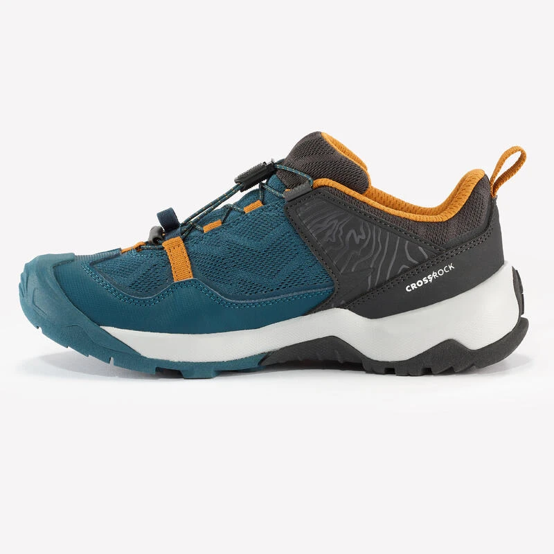 Quechua Chaussures De Randonnée Enfant à Laçage Rapide Crossrock Ocre Du 35 AU 38 2 Quechua Chaussures De Randonnée Enfant à Laçage Rapide Crossrock Ocre Du 35 AU 38 – Image 2