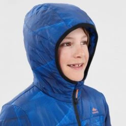 Quechua DOUDOUNE DE RANDONNEE - MH 500 BLEU - ENFANT 7-15 Ans -Quechua doudoune de randonnee mh 500 bleu enfant 7 15 ans 3