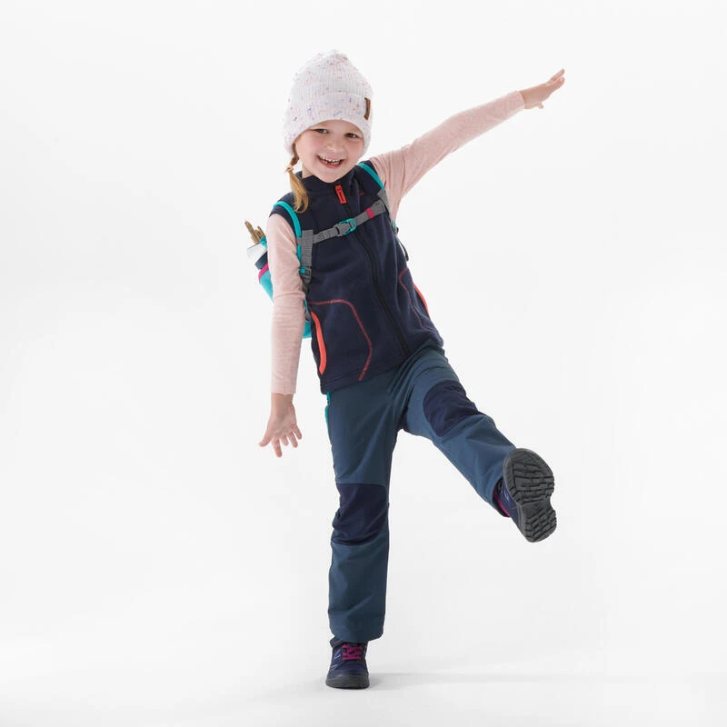 Quechua Gilet Polaire De Randonnée - MH150 Bleu Marine - Enfant 2 - 6 Ans 2 Quechua Gilet Polaire De Randonnée - MH150 Bleu Marine - Enfant 2 - 6 Ans – Image 2