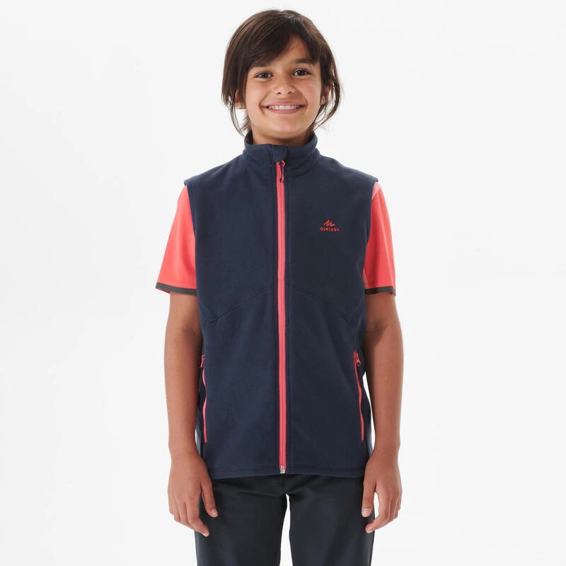 Quechua GILET POLAIRE - MH150 NAVY CORAIL - ENFANT 7-15 ANS 3 Quechua GILET POLAIRE - MH150 NAVY CORAIL - ENFANT 7-15 ANS – Image 3
