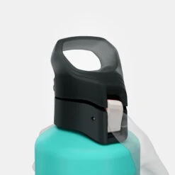 Quechua Gourde Alu 1L Avec Bouchon à Ouverture Rapide Pour La Randonnée - Vert -Quechua gourde alu 1l avec bouchon a ouverture rapide pour la randonnee vert 4