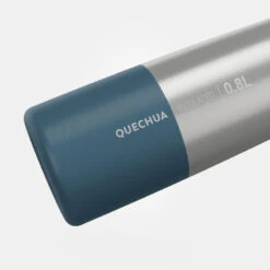 Quechua Gourde Isotherme Inox 0,8L Bouchon à Ouverture Rapide Pour La Randonnée - Bleu -Quechua gourde isotherme inox 08l bouchon a ouverture rapide pour la randonnee bleu 2