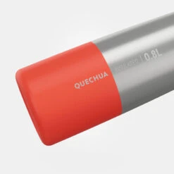 Quechua Gourde Isotherme Inox 0,8L Bouchon à Ouverture Rapide Pour La Randonnée - Rouge -Quechua gourde isotherme inox 08l bouchon a ouverture rapide pour la randonnee rouge 2