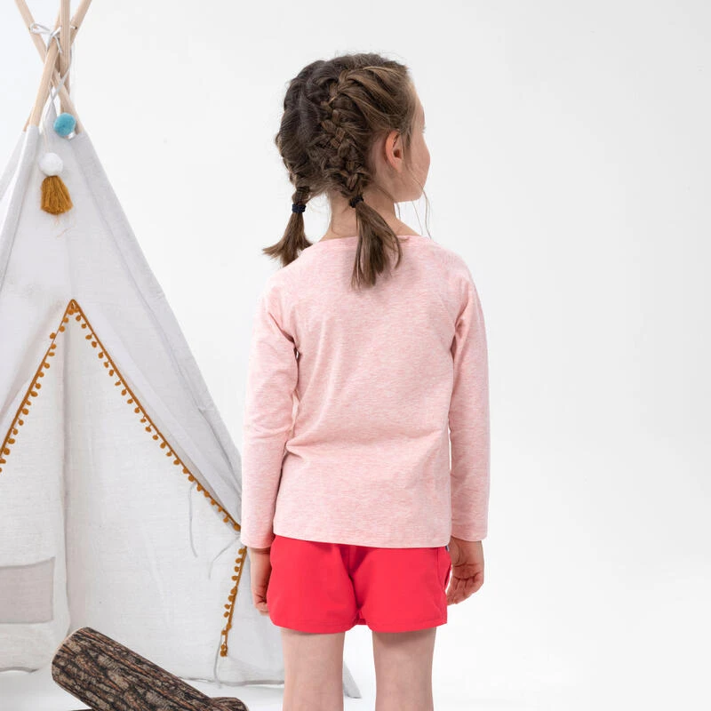 Quechua Jupe Short De Randonnée - MH100 KID Rose Corail -enfant 2-6 Ans 3 Quechua Jupe Short De Randonnée - MH100 KID Rose Corail -enfant 2-6 Ans – Image 3