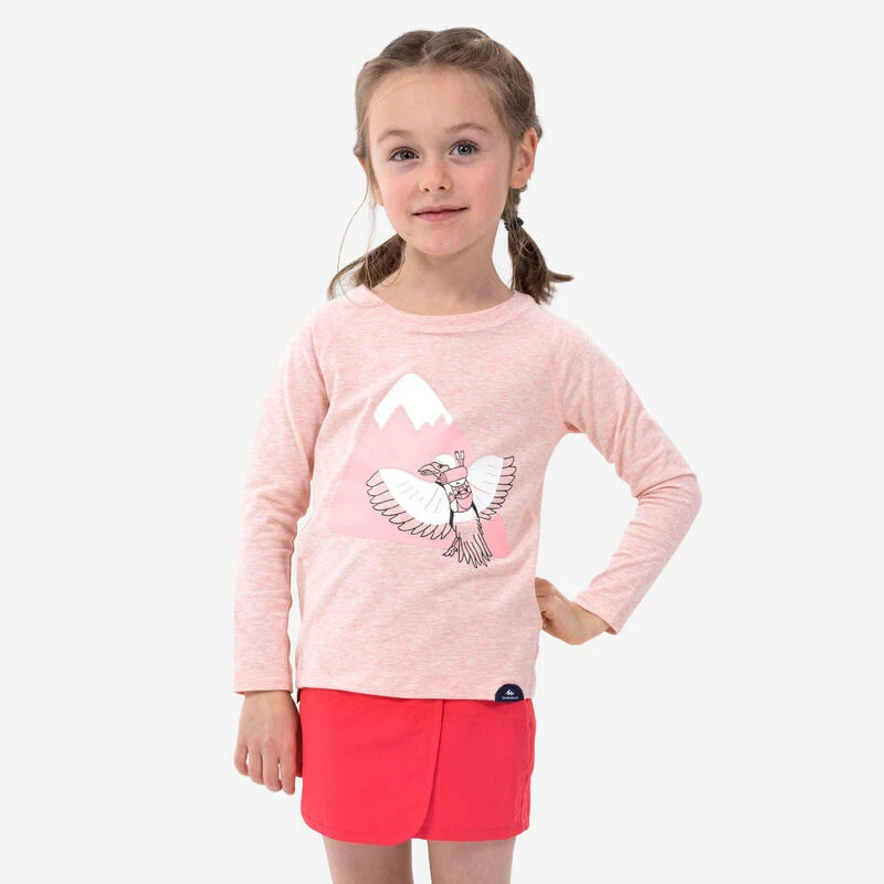 Quechua Jupe Short De Randonnée - MH100 KID Rose Corail -enfant 2-6 Ans 1 Quechua Jupe Short De Randonnée - MH100 KID Rose Corail -enfant 2-6 Ans
