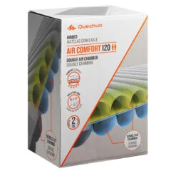 Quechua MATELAS DE CAMPING GONFLABLE AIR CONFORT | 2 PERSONNES - LARGEUR 120 CM -Quechua matelas de camping gonflable air confort 2 personnes largeur 120 cm 2