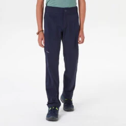 Quechua Pantalon De Randonnée Enfant MH100 Marine 7-15 Ans -Quechua pantalon de randonnee enfant mh100 marine 7 15 ans 2