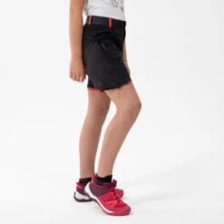 Quechua Pantalon De Randonnée Modulable Enfant MH500 ONEZIP Noir 7-15 Ans -Quechua pantalon de randonnee modulable enfant mh500 onezip noir 7 15 ans 3