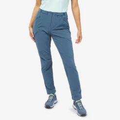 Quechua Pantalon De Randonnée Montagne - MH500 - Bleu Gris - Femme -Quechua pantalon de randonnee montagne mh500 bleu gris femme 2