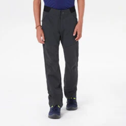 Quechua Pantalon De Randonnée Softshell Enfant MH550 Noir 7-15 Ans -Quechua pantalon de randonnee softshell enfant mh550 noir 7 15 ans 2