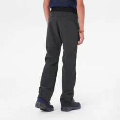 Quechua Pantalon De Randonnée Softshell Enfant MH550 Noir 7-15 Ans -Quechua pantalon de randonnee softshell enfant mh550 noir 7 15 ans 3