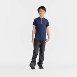 Quechua Pantalon De Randonnée Softshell - MH550 Noir - Enfant 7-15 Ans