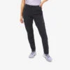 Quechua Pantalon Modulable De Randonnée Montagne - MH550 - Noir- Femme