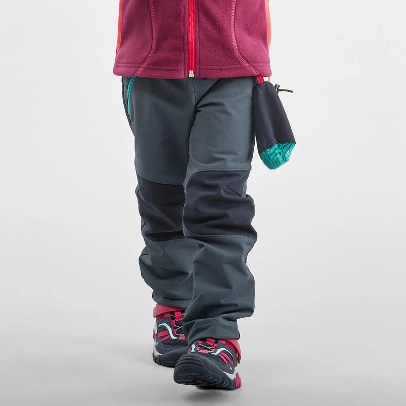 Quechua Pantalon Softshell De Randonnée - MH550 Gris - Enfant 2 - 6 Ans 2 Quechua Pantalon Softshell De Randonnée - MH550 Gris - Enfant 2 - 6 Ans – Image 2