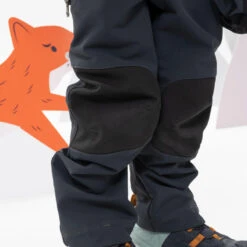 Quechua Pantalon Softshell De Randonnée - MH550 Gris Foncé - Enfant 2-6 Ans -Quechua pantalon softshell de randonnee mh550 gris fonce enfant 2 6 ans 5