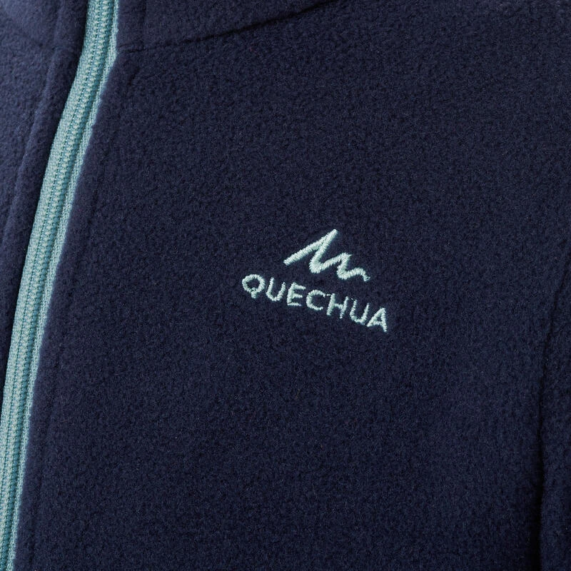 Quechua Polaire De Randonnée - MH100 Bleu Marine - Enfant 2-6 Ans 3 Quechua Polaire De Randonnée - MH100 Bleu Marine - Enfant 2-6 Ans – Image 3