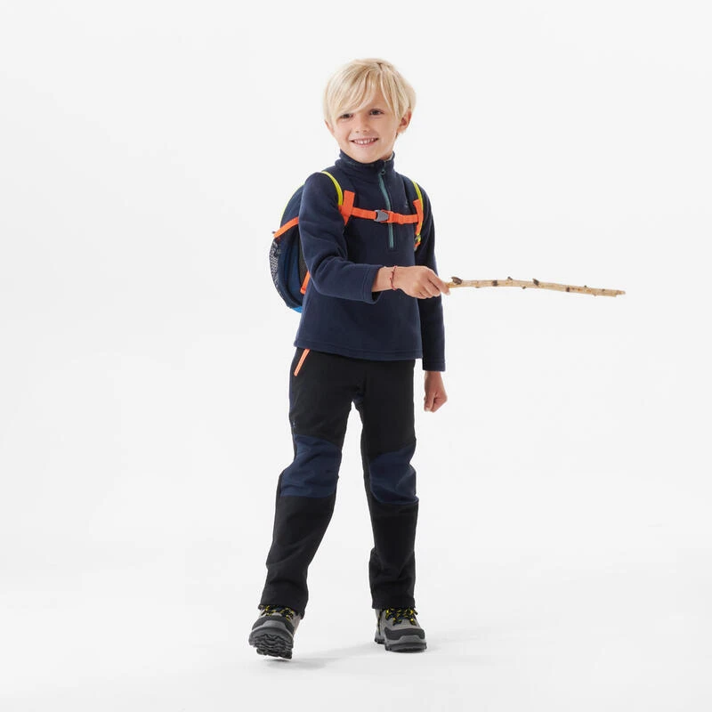 Quechua Polaire De Randonnée - MH100 Bleu Marine - Enfant 2-6 Ans 1 Quechua Polaire De Randonnée - MH100 Bleu Marine - Enfant 2-6 Ans