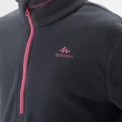 Quechua Polaire De Randonnée - MH100 Grise Foncée - Enfant 7-15 Ans -Quechua polaire de randonnee mh100 grise foncee enfant 7 15 ans 5