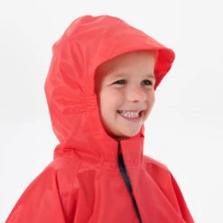 Quechua Poncho Imperméable De Randonnée - MH100 KID Rose - Enfant 2-6 Ans -Quechua poncho impermeable de randonnee mh100 kid rose enfant 2 6 ans 4