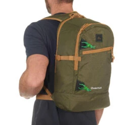 Quechua Sac à Dos E 22 CL Vert/beige, 22 Litres -Quechua sac a dos e 22 cl vertbeige 22 litres 3