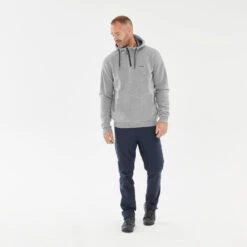 Quechua Sweat à Capuche De Randonnée - NH150 1/2 Zip Homme -Quechua sweat a capuche de randonnee nh150 12 zip homme 2