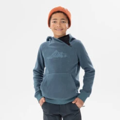 Quechua Sweat Polaire De Randonnée Gris Foncé - Enfant 7-15 Ans -Quechua sweat polaire de randonnee gris fonce enfant 7 15 ans 2