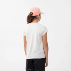 Quechua T-Shirt De Randonnée - MH100 BEIGE - Enfant 7-15 Ans -Quechua t shirt de randonnee mh100 beige enfant 7 15 ans 2