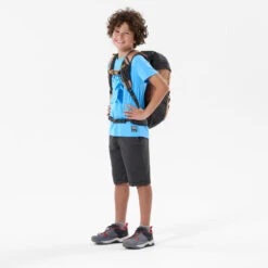Quechua T-Shirt De Randonnée - MH100 Bleu - Enfant 7-15 Ans -Quechua t shirt de randonnee mh100 bleu enfant 7 15 ans 4