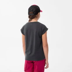 Quechua T-Shirt De Randonnée - MH100 GRIS FONCE - Enfant 7-15 Ans 8 Quechua T-Shirt De Randonnée - MH100 GRIS FONCE - Enfant 7-15 Ans -Quechua t shirt de randonnee mh100 gris fonce enfant 7 15 ans 3