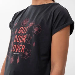 Quechua T-Shirt De Randonnée - MH100 GRIS FONCE - Enfant 7-15 Ans 9 Quechua T-Shirt De Randonnée - MH100 GRIS FONCE - Enfant 7-15 Ans -Quechua t shirt de randonnee mh100 gris fonce enfant 7 15 ans 4