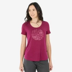 Quechua T-shirt De Randonnée - NH500 - Femme
