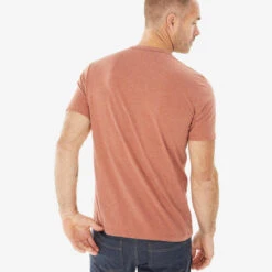 Quechua T-SHIRT NH100 MARRON H -Quechua t shirt nh100 marron h 2