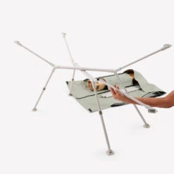 Quechua TABLE DE CAMPING COMPACTE 4/6 PERSONNES - PLATEAU BOIS - POCHE DE RANGEMENT -Quechua table de camping compacte 46 personnes plateau bois poche de rangement 5