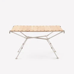 Quechua TABLE DE CAMPING COMPACTE 4/6 PERSONNES - PLATEAU BOIS - POCHE DE RANGEMENT -Quechua table de camping compacte 46 personnes plateau bois poche de rangement 9