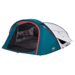 Quechua Tente De Camping - 2 SECONDS XL - 3 Places - Fresh & Black -Quechua tente de camping 2 seconds xl 3 places fresh and black 3
