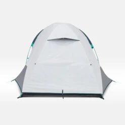 Quechua Tente De Camping - MH100 XL - 2 Places - Fresh & Black -Quechua tente de camping mh100 xl 2 places fresh and black 7