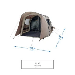 Quechua Tente Gonflable De Camping - AirSeconds 4.2 Polycoton - 4 Personnes - 2 Chambres 12 Quechua Tente Gonflable De Camping - AirSeconds 4.2 Polycoton - 4 Personnes - 2 Chambres -Quechua tente gonflable de camping airseconds 42 polycoton 4 personnes 2 chambres 2