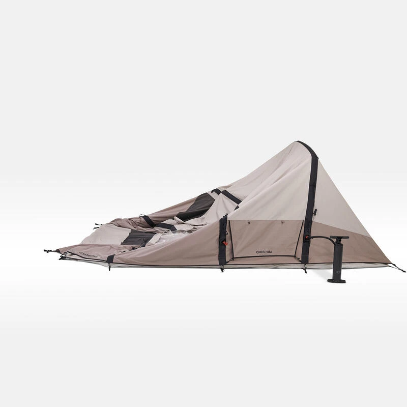 Quechua Tente Gonflable De Camping - AirSeconds 4.2 Polycoton - 4 Personnes - 2 Chambres 9 Quechua Tente Gonflable De Camping - AirSeconds 4.2 Polycoton - 4 Personnes - 2 Chambres – Image 9