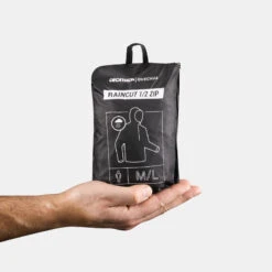 Quechua Veste Coupe Vent Et Déperlante De Randonnée - Raincut 1/2 Zip - Homme -Quechua veste coupe vent et deperlante de randonnee raincut 12 zip homme 2