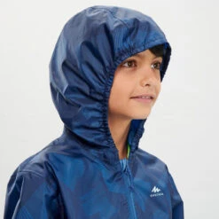 Quechua Veste Imperméable De Randonnée - MH150 Bleue - Enfant 7-15 Ans -Quechua veste impermeable de randonnee mh150 bleue enfant 7 15 ans 4