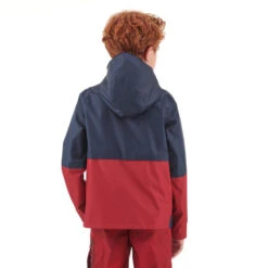 Quechua Veste Imperméable De Randonnée - MH500 Bleue Et Rouge - Enfant 7-15 Ans -Quechua veste impermeable de randonnee mh500 bleue et rouge enfant 7 15 ans 2