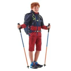 Quechua Veste Imperméable De Randonnée - MH500 Bleue Et Rouge - Enfant 7-15 Ans -Quechua veste impermeable de randonnee mh500 bleue et rouge enfant 7 15 ans 3
