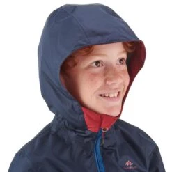 Quechua Veste Imperméable De Randonnée - MH500 Bleue Et Rouge - Enfant 7-15 Ans -Quechua veste impermeable de randonnee mh500 bleue et rouge enfant 7 15 ans 4