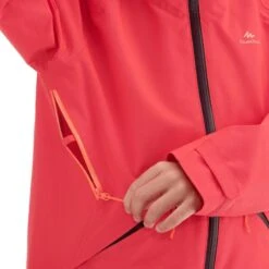 Quechua Veste Imperméable De Randonnée - MH550 Corail - Enfant 7-15 Ans -Quechua veste impermeable de randonnee mh550 corail enfant 7 15 ans 4