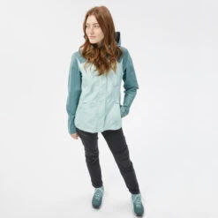 Quechua Veste Imperméable De Randonnée Montagne - MH100 - Femme 12 Quechua Veste Imperméable De Randonnée Montagne - MH100 - Femme -Quechua veste impermeable de randonnee montagne mh100 femme 2